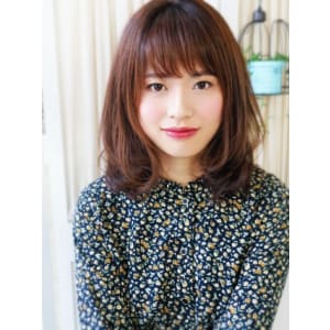 【ヘアジュレドゥ 福田】 可愛くナチュラルゆるふわボブディ