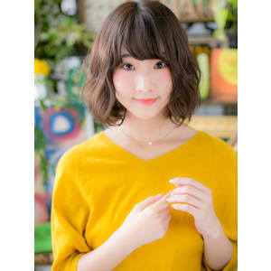 斜めバング☆ゆるふわ小顔ボブ - COVER HAIR bliss 川口東口駅前店【カバー ヘア ブリス】【カバー ヘア ブリス カワグチヒガシグチエキマエテン】掲載中