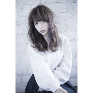 エストリア栄店 オトナ可愛い流し前髪ワンカールby平岩