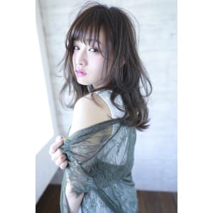 エストリア栄店 オトナ可愛い流し前髪ワンカールby平岩