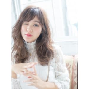大人フェミニン☆セミロングスタイル