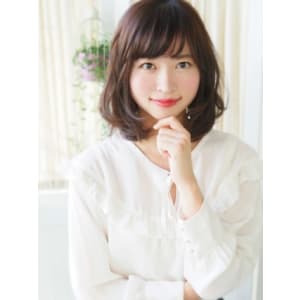【ヘアジュレドゥ小澤】 ふわハネエアリーナチュラルボブ