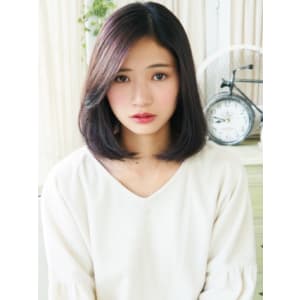 【ジュレベール 松田】 ナチュラル可愛く艶ロブ☆