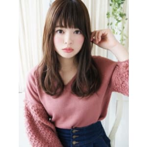【ヘアジュレドゥ 小澤】 ゆれふわナチュラル可愛いセミディ