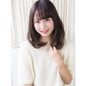 【ジュレベール 古居】 優しくナチュラル可愛くセミディ