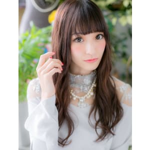 小顔フェミニン♪くせ毛風ゆるウェーブ