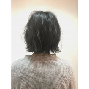 【prize池袋西口店】原隼也 グレイッシュボブ