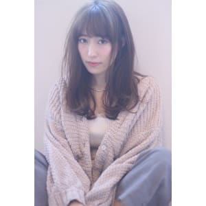 大人小顔ワンカールセミミディ