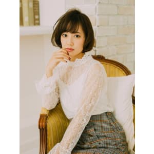 ゆるふわ顎ラインボブ