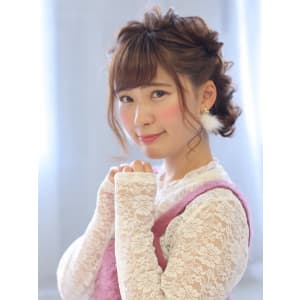 ☆クリスマスヘアアレンジ☆デートにぴったり☆ふわもこアレンジ