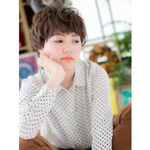 ふわくしゅ★くせ毛風カジュアルショート