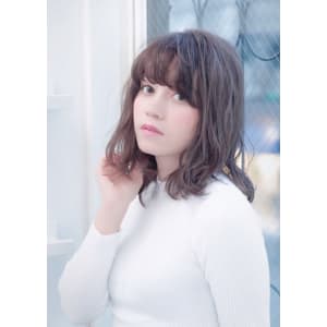 小顔ミディアムボブ 恵比寿
