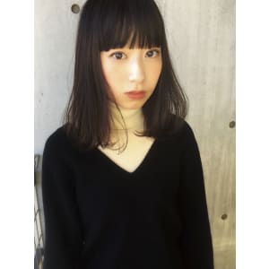 簡単ワンカールデジタルパーマナチュラルミディ【y－２５８】