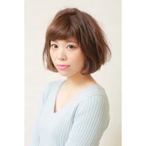 大人可愛い  ショートボブ
