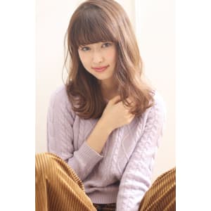大人フェミニンパーマ ゆるふわロング