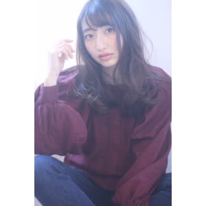 とろみデジタルパーマフェミニンセミロング
