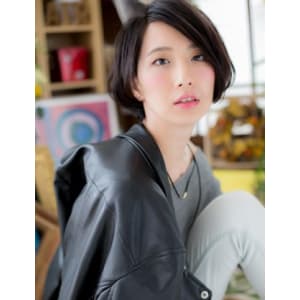 アシンメトリーで格上げ*黒髪大人ボブ*