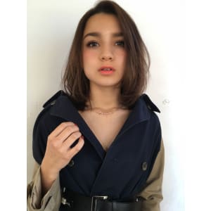 大人可愛いナチュラルストレート