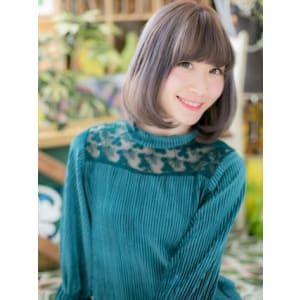 前下がりボブ♪格上げカラーで小顔見せ - COVER HAIR bliss 川口東口駅前店【カバー ヘア ブリス】【カバー ヘア ブリス カワグチヒガシグチエキマエテン】掲載中