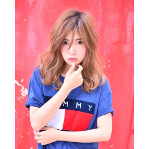 【AINM】#ベージュカラー #ルーズ #カール