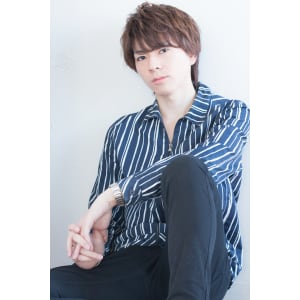 三浦翔平風メンズマッシュグレージュカラー AKI-256