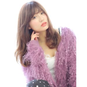 《志賀雅千子》イルミナカラー ラベンダーベージュ