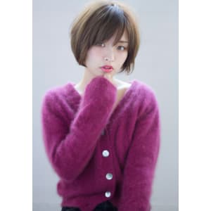 大人可愛いジェンダーレスなひし形ショート