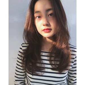 小顔ワンカールロング