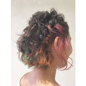 ショートボブヘアセット