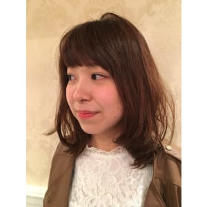 ふわゆるセミロング