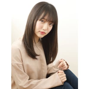 お手入れ簡単ストレート