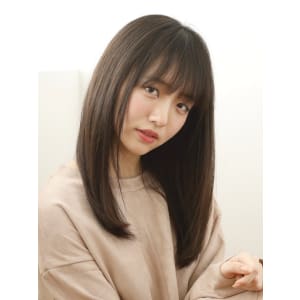 お手入れ簡単ストレート