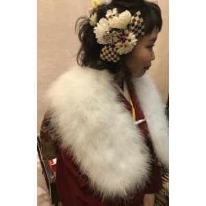 成人式・アップ・メイク・着付け（早朝料金込み）