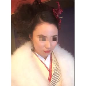 蒲田abilityhair成人式・大人可愛いフラワースタイル