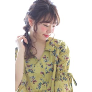 ☆星野菜美☆透明感たっぷりの編みおろしアレンジ