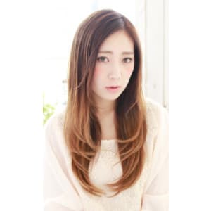 ナチュラルストレートロング