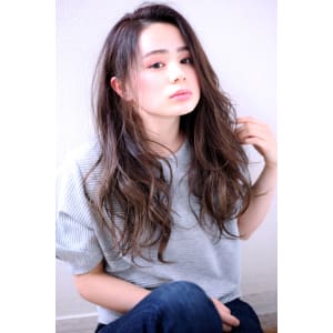 大人とろみニュアンスウエーブロング♪