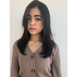 艶ストレート　ナチュラルレイヤー