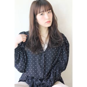 毛先ゆるふわデジタルパーマ フェギーベージュ