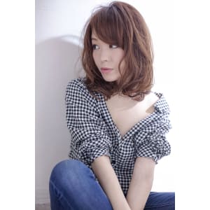 【重山】とろみニュアンスカールセミロング♪