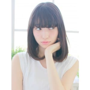 好印象の内巻きスタイル
