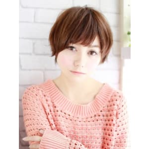無造作ナチュラルショートヘアー