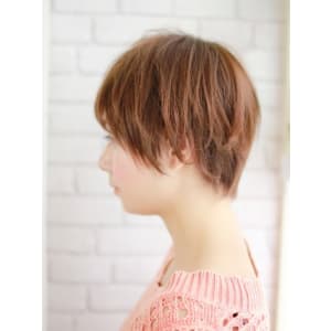 無造作ナチュラルショートヘアー