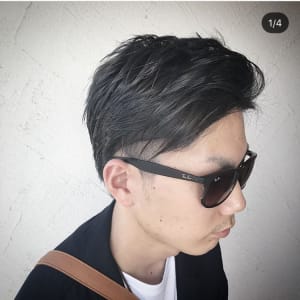 ツーブロアップバング - LENGTH  hair graphic【レングス ヘアグラフィック】掲載中