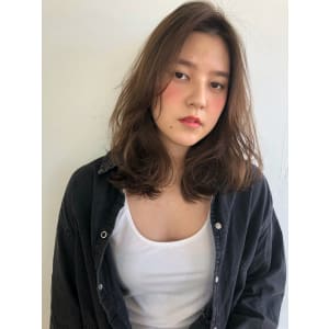 ひし形Aラインシルエットミディ