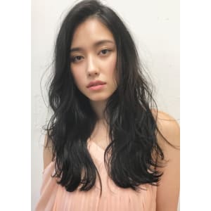 大人モテ髪色気ミックスウェーブ
