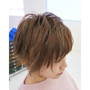 3トーンショートカット - RULeR Hair Dressing【ルーラーヘアドレッシング】掲載中