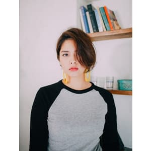 耳かけクラシカルショートボブ