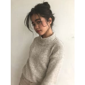 大人可愛いアップヘア