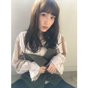 大人ワンカール小顔セミロング